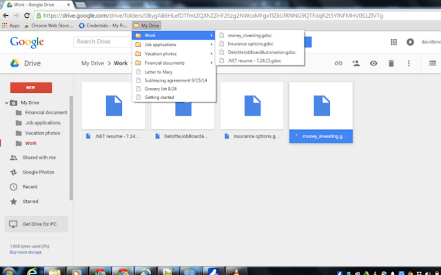 Google Drive Bookmarks chrome谷歌浏览器插件_扩展第2张截图