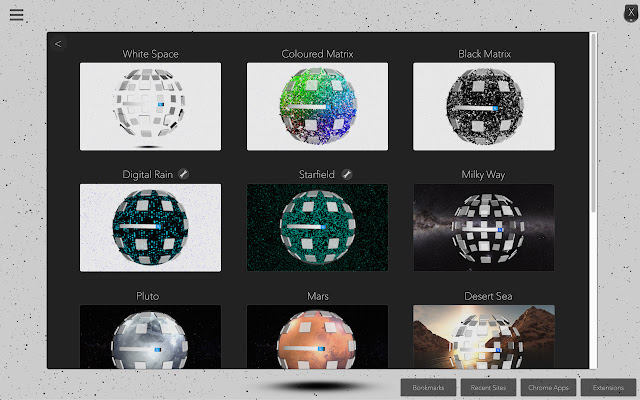 Globe - Your 3D Homepage chrome谷歌浏览器插件_扩展第2张截图
