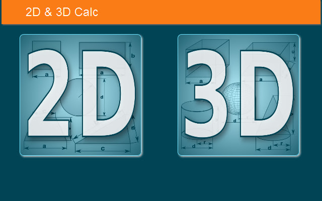 2D & 3D Calc chrome谷歌浏览器插件_扩展第1张截图