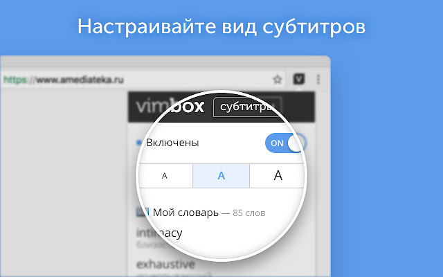 Vimbox Субтитры от Skyeng chrome谷歌浏览器插件_扩展第2张截图