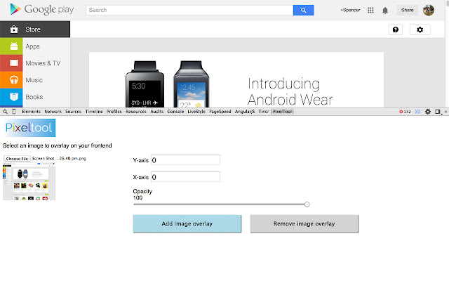 PixelTool chrome谷歌浏览器插件_扩展第1张截图
