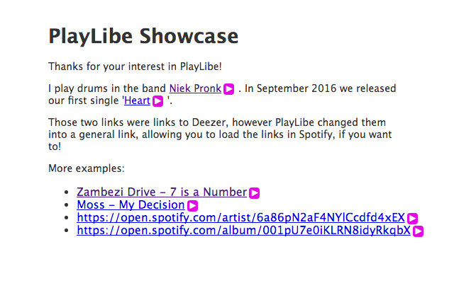 PlayLibe. Spotify in Deezer & vice versa chrome谷歌浏览器插件_扩展第4张截图