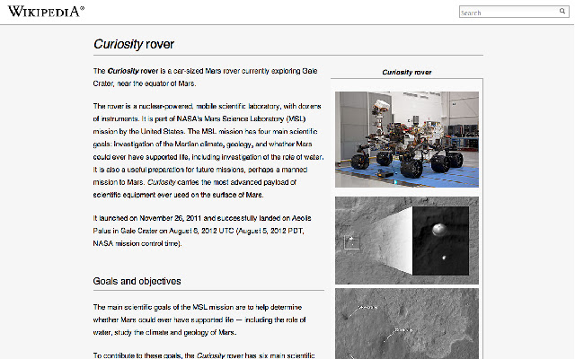 Readable Wikipedia chrome谷歌浏览器插件_扩展第4张截图