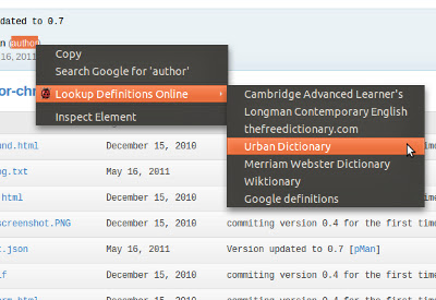 Lookup Definitions Online chrome谷歌浏览器插件_扩展第1张截图