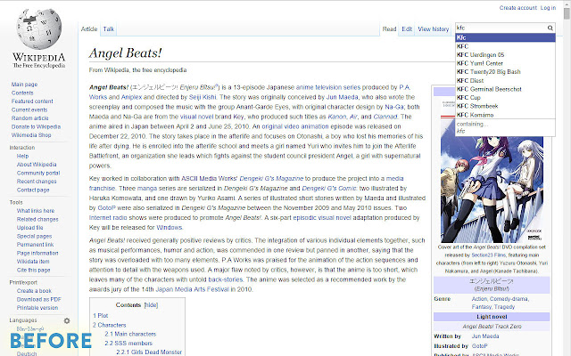 Enhanced Wikipedia UI chrome谷歌浏览器插件_扩展第2张截图