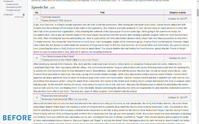 Enhanced Wikipedia UI chrome谷歌浏览器插件_扩展第4张截图