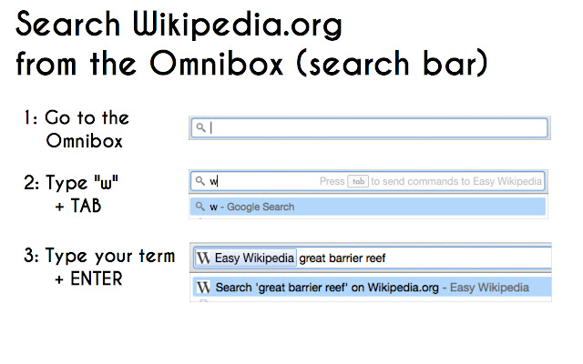 Easy Wikipedia chrome谷歌浏览器插件_扩展第3张截图