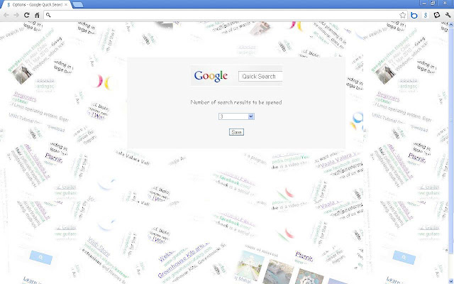 Search Quick chrome谷歌浏览器插件_扩展第3张截图