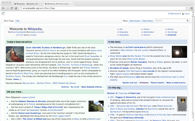 WikiSimplia - collapse Wikipedia's menu chrome谷歌浏览器插件_扩展第3张截图
