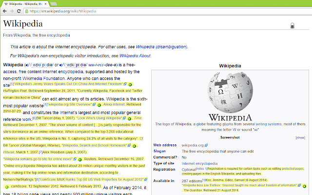 Wikipedia Inline References chrome谷歌浏览器插件_扩展第1张截图