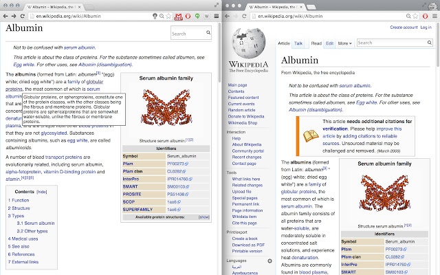 WikiTweaks chrome谷歌浏览器插件_扩展第1张截图