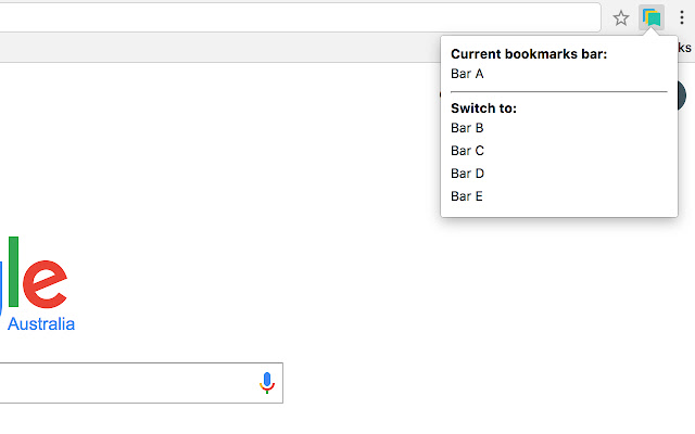 Bookmarks Bar Switcher chrome谷歌浏览器插件_扩展第2张截图