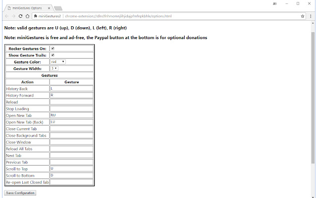 miniGestures2 chrome谷歌浏览器插件_扩展第1张截图