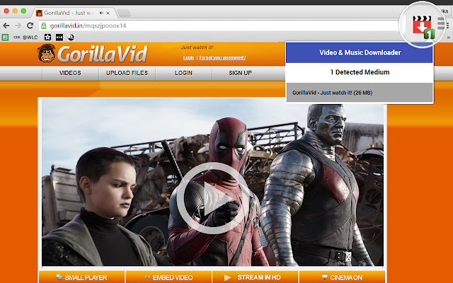 Video & Music Downloader chrome谷歌浏览器插件_扩展第2张截图