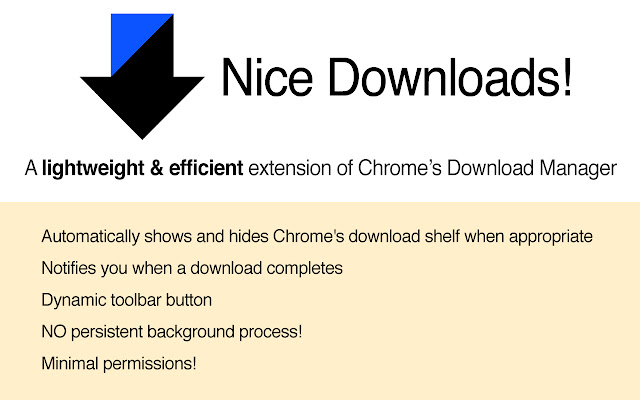 Nice Downloads! chrome谷歌浏览器插件_扩展第1张截图