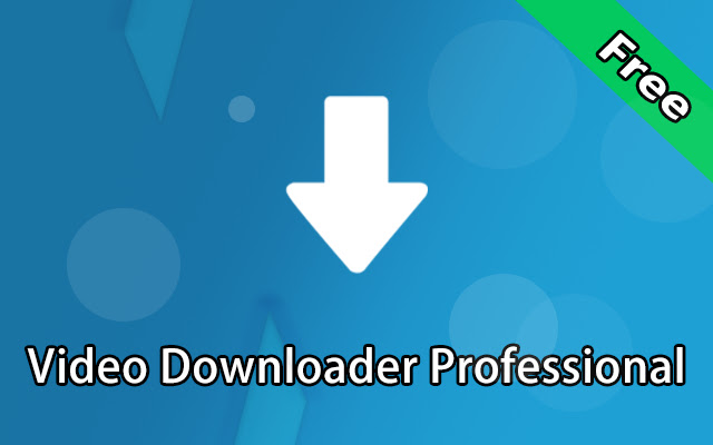 Video Downloader Professional chrome谷歌浏览器插件_扩展第1张截图