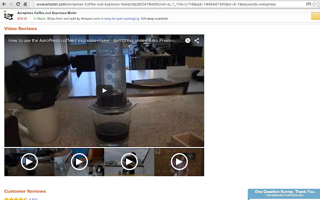 Video Reviews on Amazon chrome谷歌浏览器插件_扩展第1张截图