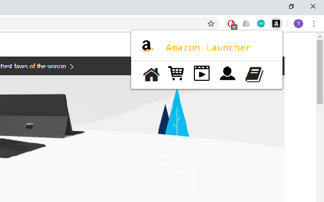 Amazon Launcher chrome谷歌浏览器插件_扩展第1张截图