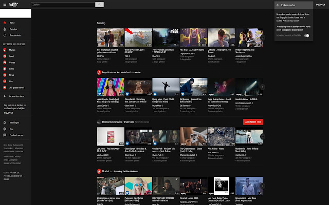 Youtube New Layout chrome谷歌浏览器插件_扩展第1张截图