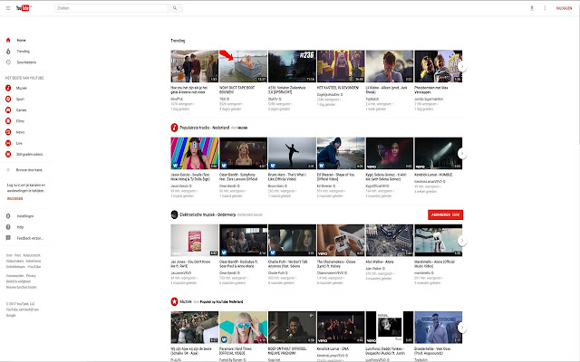 Youtube New Layout chrome谷歌浏览器插件_扩展第2张截图