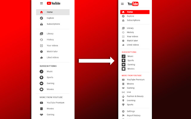 YouTube Redux chrome谷歌浏览器插件_扩展第3张截图