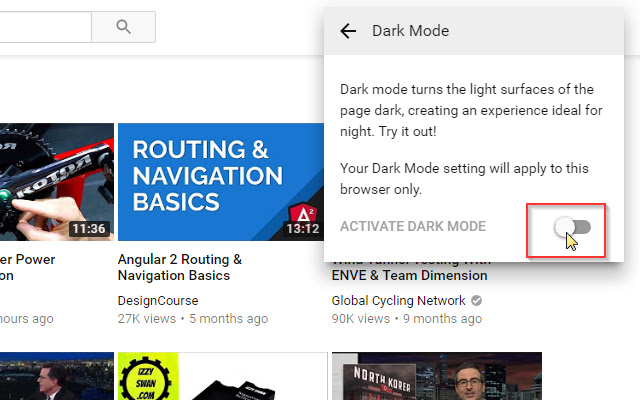 YouTube Secret Dark Mode chrome谷歌浏览器插件_扩展第4张截图