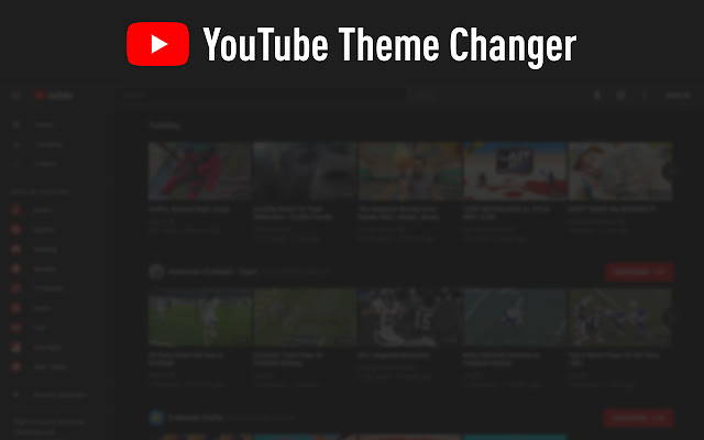 Youtube Theme chrome谷歌浏览器插件_扩展第1张截图