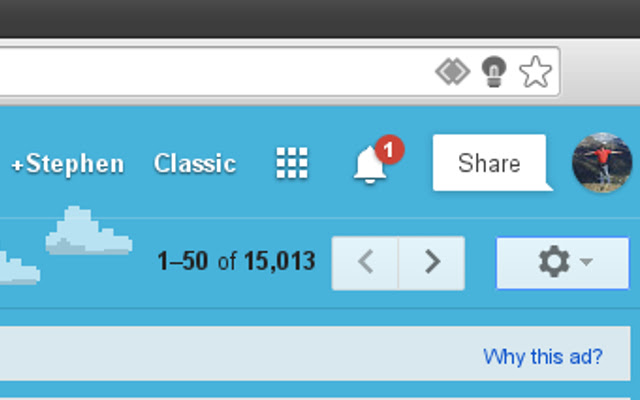 Gmail Classic Button chrome谷歌浏览器插件_扩展第1张截图