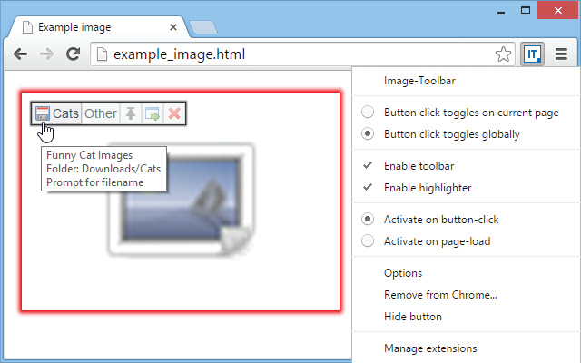 Image-Toolbar chrome谷歌浏览器插件_扩展第2张截图