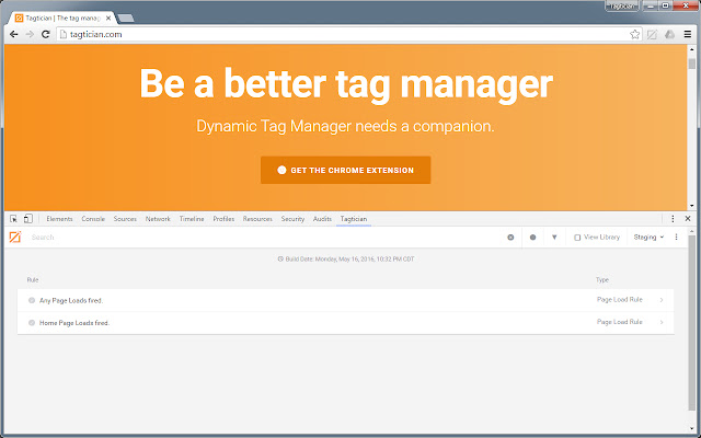 Tagtician: Adobe Launch & DTM Debugger chrome谷歌浏览器插件_扩展第1张截图