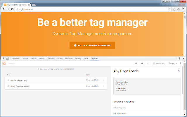 Tagtician: Adobe Launch & DTM Debugger chrome谷歌浏览器插件_扩展第2张截图