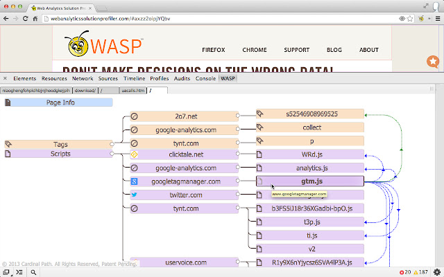 WASP.inspector: Analytics Solution Profiler chrome谷歌浏览器插件_扩展第1张截图
