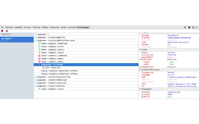 Google Analytics Debugger chrome谷歌浏览器插件_扩展第1张截图