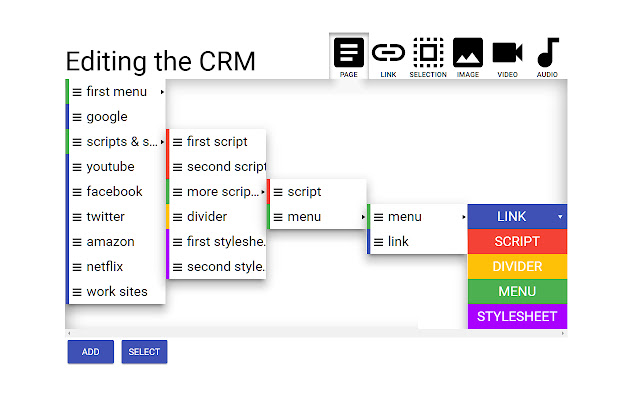 Custom Right-Click Menu chrome谷歌浏览器插件_扩展第1张截图