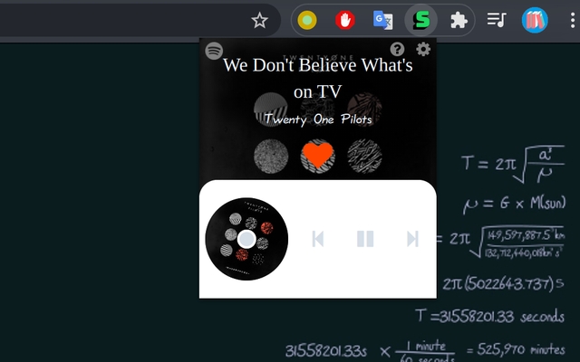 Spotify on Browser chrome谷歌浏览器插件_扩展第1张截图