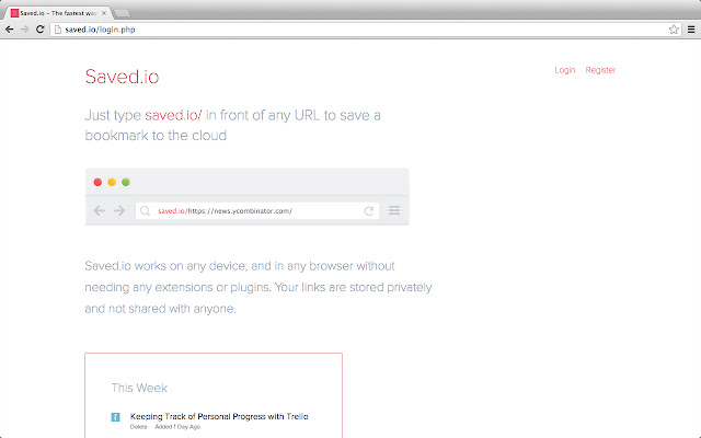 Saved.io chrome谷歌浏览器插件_扩展第2张截图