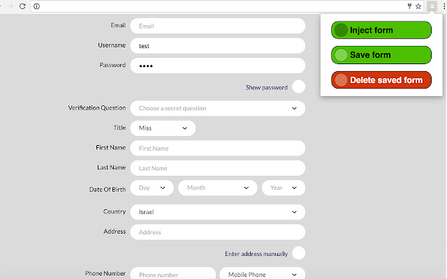 Remember Form chrome谷歌浏览器插件_扩展第1张截图