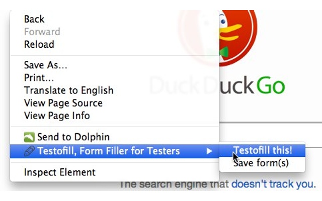 Testofill, Form Filler for Testers chrome谷歌浏览器插件_扩展第2张截图