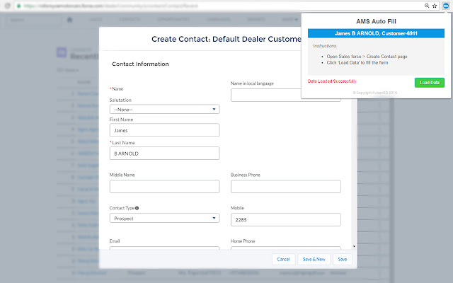 AMS Auto Fill chrome谷歌浏览器插件_扩展第2张截图