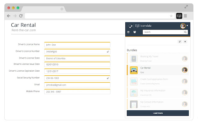 TeamData chrome谷歌浏览器插件_扩展第1张截图