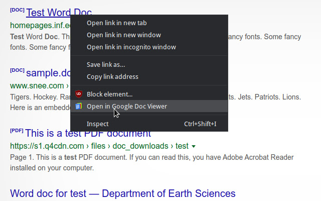 Open the link in Google™ Docs chrome谷歌浏览器插件_扩展第1张截图