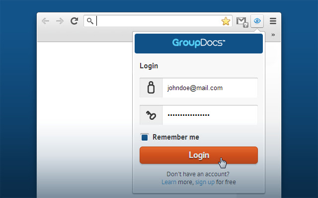 GroupDocs Online Document Viewer Plugin chrome谷歌浏览器插件_扩展第2张截图
