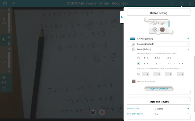 OKIOCAM Snapshot and Recorder chrome谷歌浏览器插件_扩展第4张截图