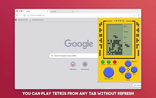 Tetris Offline Game (Simulator) chrome谷歌浏览器插件_扩展第1张截图