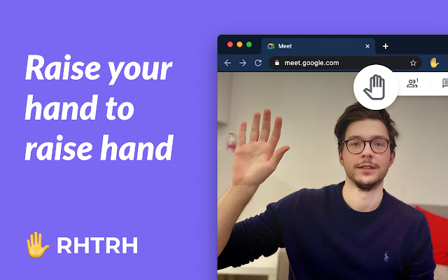 RHTRH – Raise Hand To Raise Hand chrome谷歌浏览器插件_扩展第1张截图