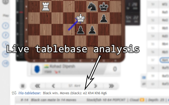 Chess Endgame Tables chrome谷歌浏览器插件_扩展第1张截图