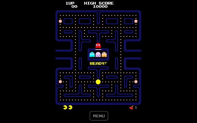 Pacman - a pack of 3 pacman heritage games chrome谷歌浏览器插件_扩展第1张截图