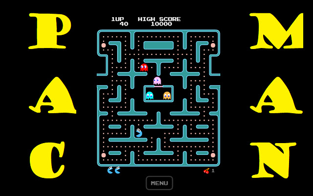 Pacman - a pack of 3 pacman heritage games chrome谷歌浏览器插件_扩展第4张截图