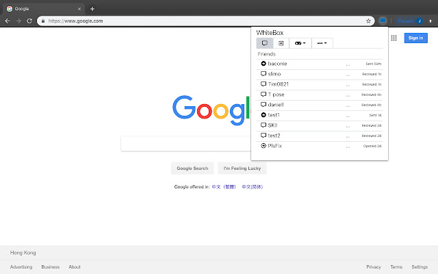 WhiteBox chrome谷歌浏览器插件_扩展第1张截图