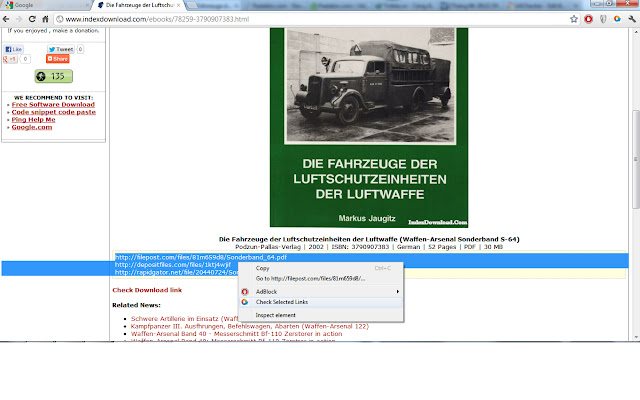 UrlChecker chrome谷歌浏览器插件_扩展第1张截图
